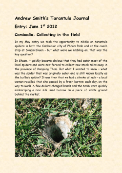 Collecting in the field