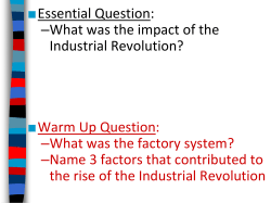Industrial Revolution Image Analysis