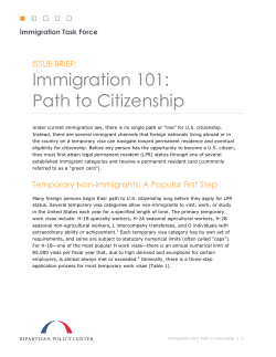 Immigration 101: Path to Citizenship