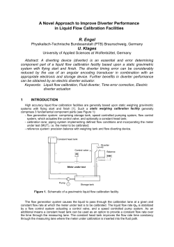 A Novel Approach to Improve Diverter Performance in Liquid Flow