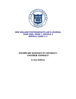 exemplary damages in contract