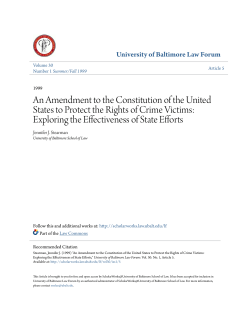 An Amendment to the Constitution of the United