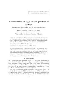 Construction of Bh[g] sets in product of groups