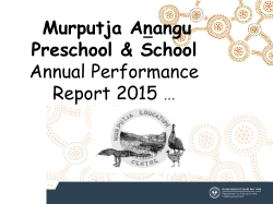 Annual Performance Report 2015