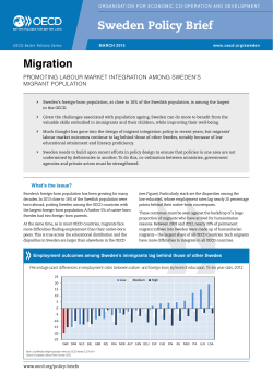 Sweden Policy Brief