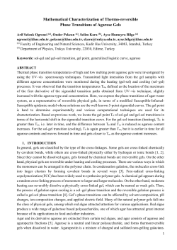 Mathematical Characterization of Thermo