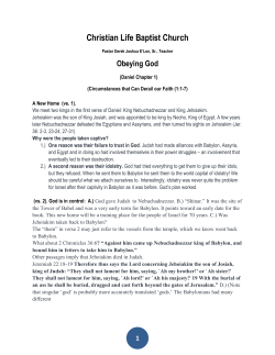 4 - Christian Life Baptist Church