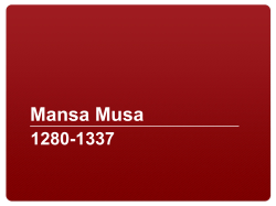 Mansa Musa