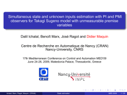 Slides - Universit&eacute; de Lorraine