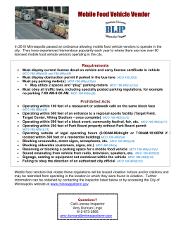 Business Licensing Needs Your Help