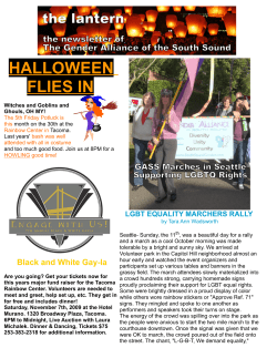 halloween flies in - Gender Alliance of the South Sound