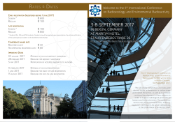 ICRER flyer - icrer 2017