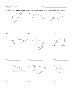 Draw a sketch of a rectangle with length 15 and a diagonal of 17