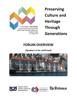 Preserving Culture and Heritage Through Generations