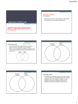 Bell work Objectives