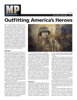 Outfitting America`s Heroes
