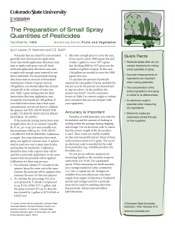 Print this fact sheet - Colorado State University Extension