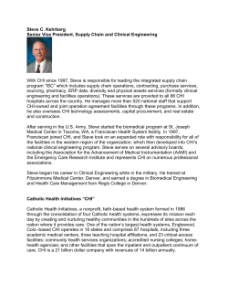 Steve C. Kehrberg Senior Vice President, Supply Chain