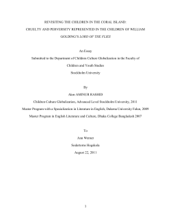 revisiting the children in the coral island