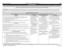 Unit 7: The Animal Kingdom