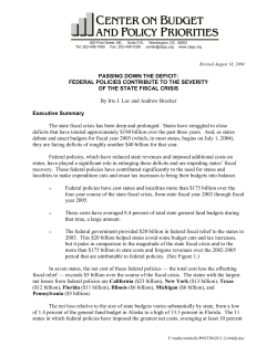 Passing Down the Deficit - Center on Budget and Policy Priorities
