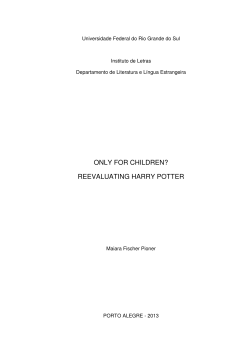only for children? reevaluating harry potter
