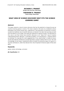 RICHARD S. PRAWAT THEODORE R. PRAWAT WHAT VIEW OF