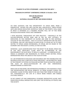 PASSIVE TO ACTIVE CITIZENSHIP: A ROLE FOR THE