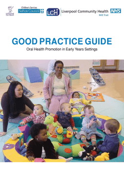 good practice guide - North West Dental Health