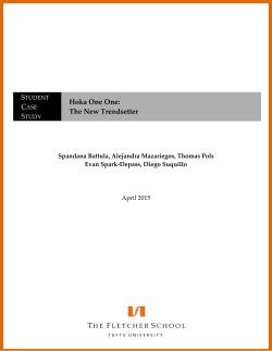 S Hoka One One: The New Trendsetter