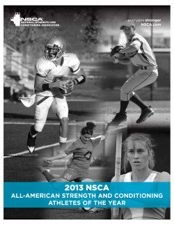2013 NSCA