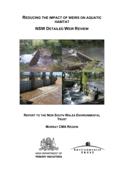 Murray CMA region - NSW Department of Primary Industries
