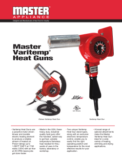 Master Varitemp&reg; Heat Guns