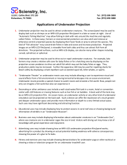 Applications of Underwater Projection