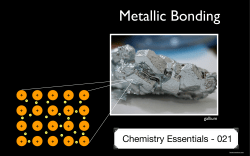 Metallic Bonding Slideshow
