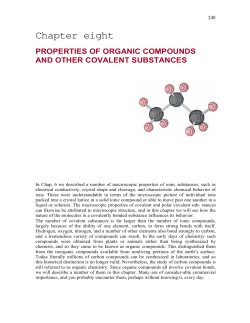 The science of chemistry is concerned with the