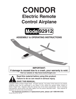 CONdOR - Harbor Freight Tools