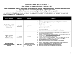 February 2017 - Newport News Public Schools