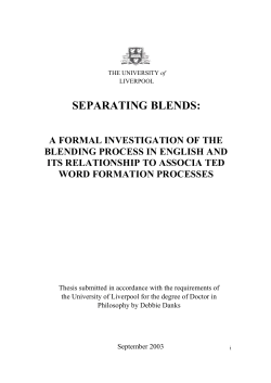 separating blends