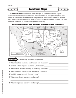 Landform Maps