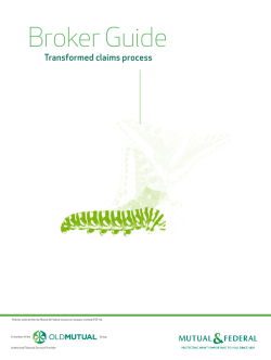 Claims Transformation Manual