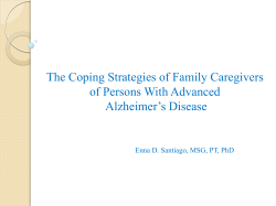 Enna D Santiago - Coping Strategies Of Family Caregivers Of