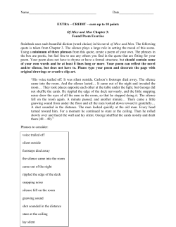 CREDIT &ndash; earn up to 10 points Of Mice and M