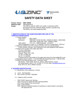 safety data sheet