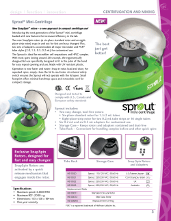 5 design x function x innovation Sprout&reg; Mini