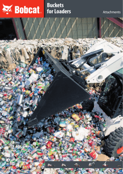 Buckets for Loaders