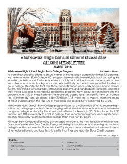 march 2016 - School City of Mishawaka