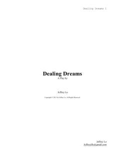 Dealing Dreams