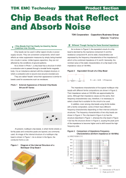 Chip Beads that Reflect and Absorb Noise