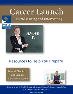 Launching Your Career as An Educator
